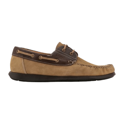 Boxer Suede Ανδρικά Boat Shoes σε Ταμπά Χρώμα