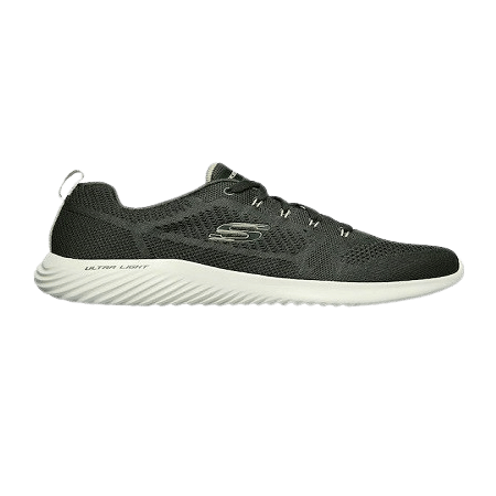 Skechers Bounder Ανδρικά Αθλητικά Παπούτσια Running Μαύρα - Image 12