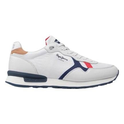 Pepe Jeans Britt Ανδρικά Sneakers Λευκά