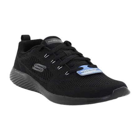 Skechers Bounder Ανδρικά Αθλητικά Παπούτσια Running Μαύρα - Image 6