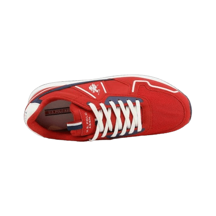 U.S. Polo Assn. NOBIL004-RED-DBL01 Ανδρικά Sneakers Κόκκινα - Image 2