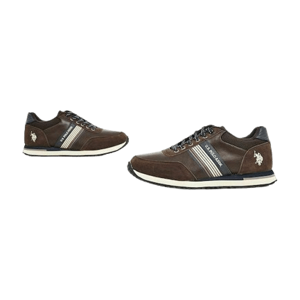 U.S. Polo Assn. XIRIO001A-DBR Ανδρικά Sneakers Καφέ - Image 4