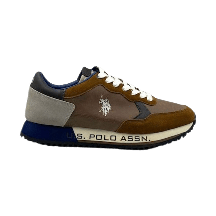 U.S. Polo Assn. CLEEF002-DBR-DBL05 Ανδρικά Sneakers Καφέ