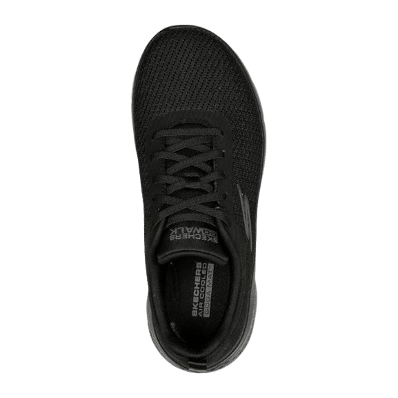 Skechers Go-Walk Flex Γυναικεία Sneakers Μαύρα - Image 3